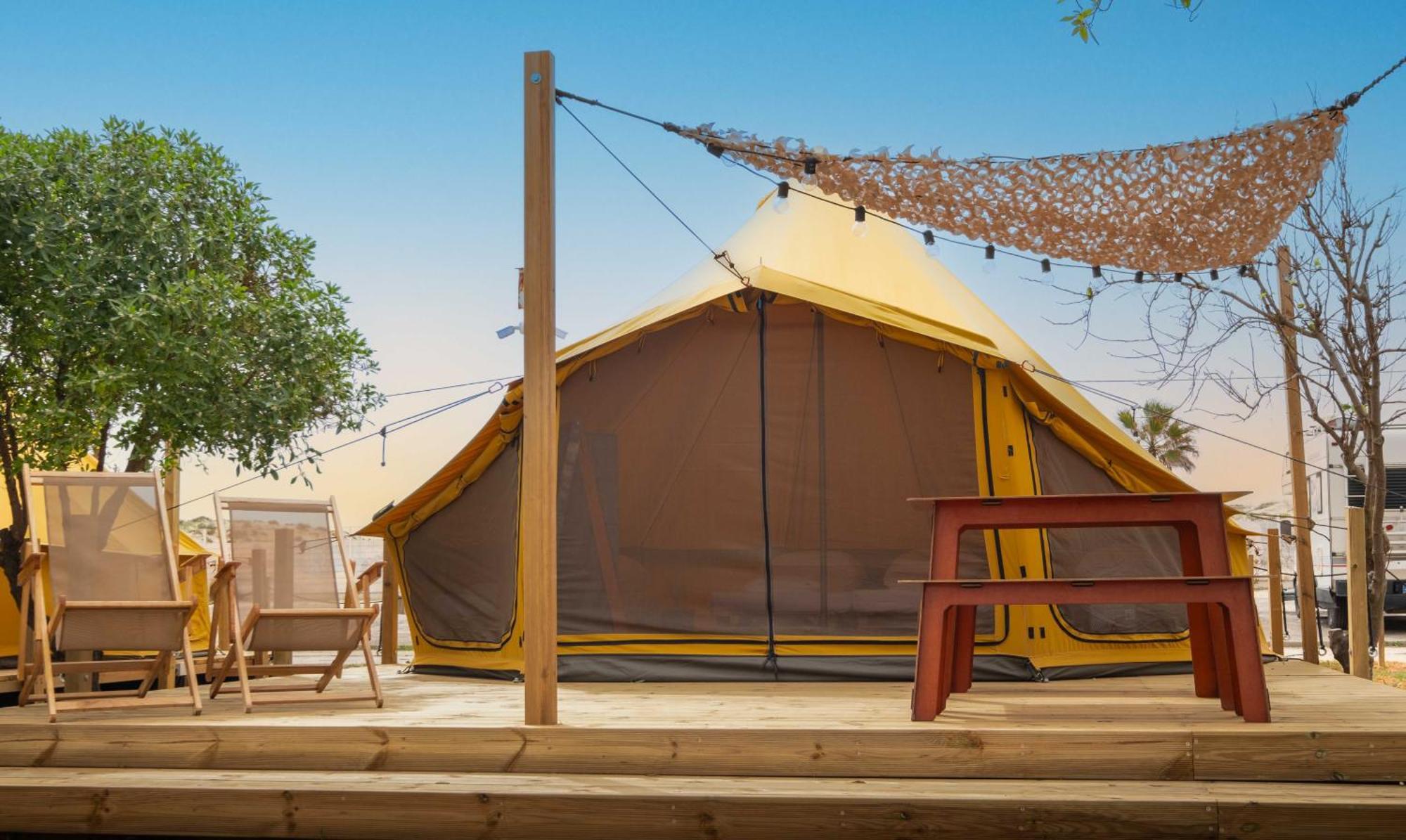 Glamping Camp Faro Hotel Exterior foto